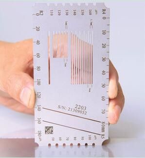 測定のための複数のハッチのゲージ プラスチックおよび木のコーティングのフィルムの付着