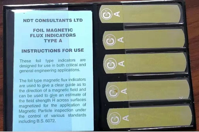 NDT ラミネート磁束ストリップ タイプG バーマ・カストロール 5 ストリップ 磁粉探傷検査用継手 2