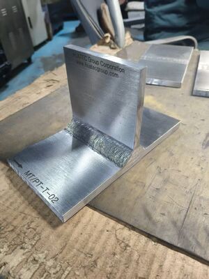 25個の欠陥磁粉/浸透探傷標準試験キット MT/PT キット