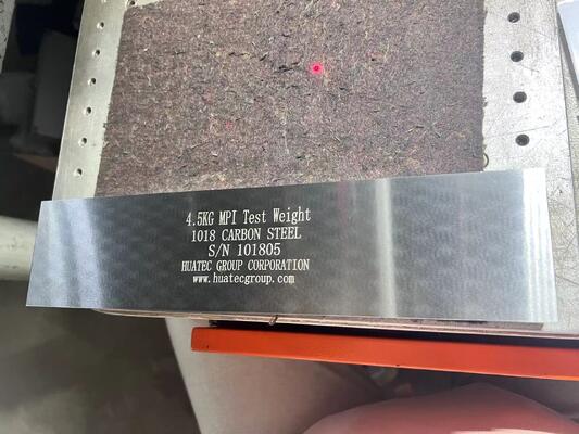 MT検査用磁粉探傷ヨーク重量試験棒