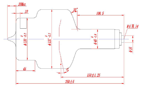 HXH20 High-Speed Rotating Anode Medical X-ray Tube 150kV for Diagnostic Imaging