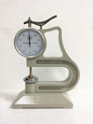 LP-10-C ゴム厚さ計 0-10mm 0.01mm分解能 プラスチックゴム用