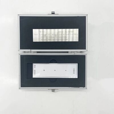 YM-B3 浸透探傷試験基準ブロック 100μm き裂深さ 非破壊検査サンプル