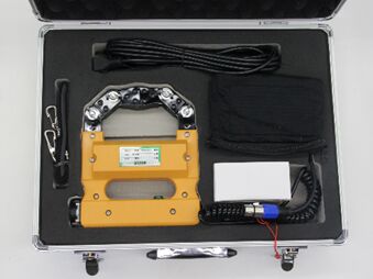 HCDX-220AC/DC ポータブルハンドヘルド磁粉探傷器 AC DC 電磁ヨーク溶接亀裂検出器