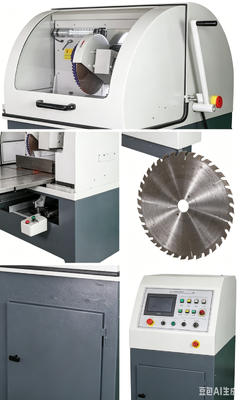 HC-350A 垂直金属学サンプル切断機 Φ110mm マックス切断 4KW 水冷試料切断装置