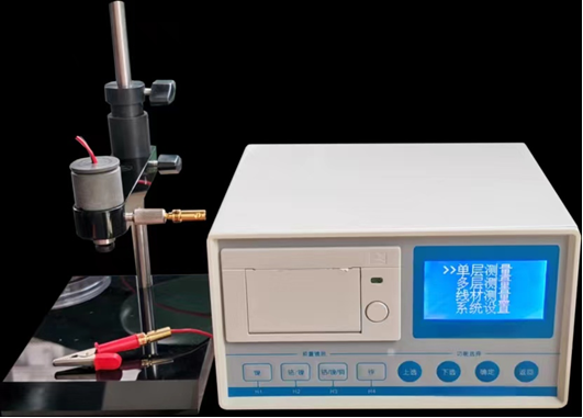 TG-100E コウロメトリック電解塗料厚さ検査器 プリント内蔵 多層金 ニッケルクロム亜鉛塗装厚み測定器