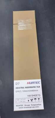 HUATEC D7 産業用放射線フィルム 100mmX480mm バッグあたり100枚