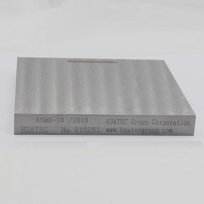 Non-Pipe 19mm 38mm 75mm Weld ASME Standard 1018 Steel UT Calibration Test Block
