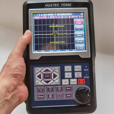 HUATEC 20-2000Hz 超音波欠陥検出器 FD560 拒絶抑制 0 ~ 80% 全画面高さ