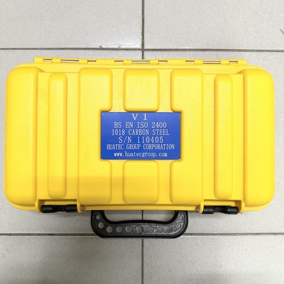 IIW V1 カリブレーションブロック 超音波欠陥検出器のための炭素鋼のステンレス鋼アクセサリー