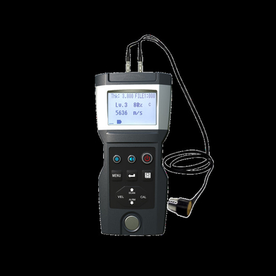 TG-1000 超音波速度計 球体化速度のテスト