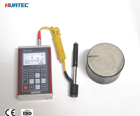 RHL50 LCDリーブ硬度検査器 金属加工品のための再充電可能なデジタル硬度計