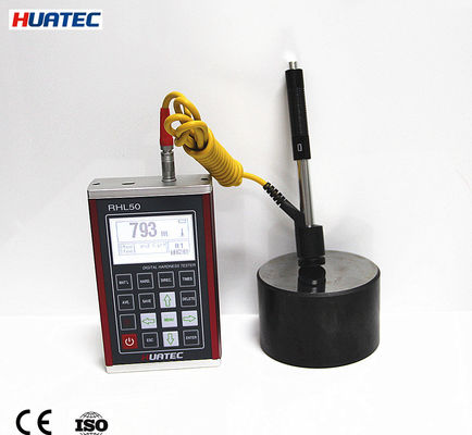 RHL50 LCDリーブ硬度検査器 金属加工品のための再充電可能なデジタル硬度計