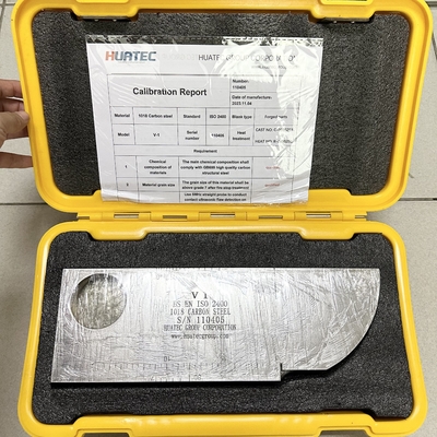 IIW V-1 CS SS AL 材料 UT カリブレーションブロック NDT 機器