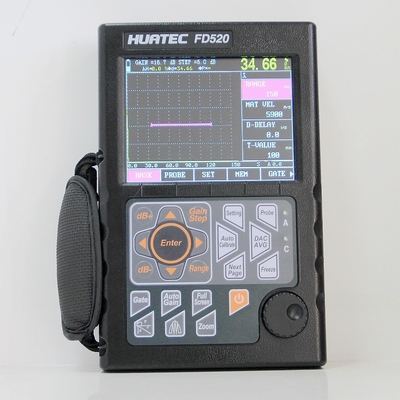 HUATEC ポータブル超音波欠陥検出器 0-10000mm NDT超音波破裂検出用