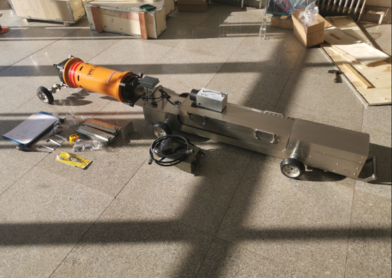 HUATEC X Ray Pipe Crawler Machine パイプ直径検出範囲 400~1100mm