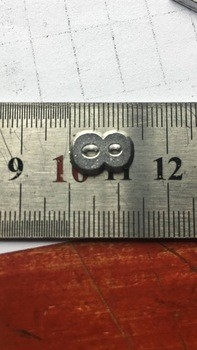 放射線器具 X線識別マーカー 鉛文字 番号