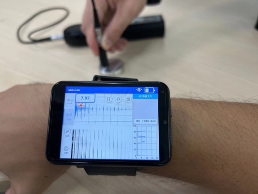TG-14+ A スキャン B スキャン APP モード EMAT 色付きLCD付き電磁超音波厚み計