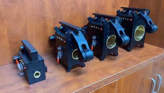 ワイヤロープの欠陥検出器,WiFi, φ1.5-300mm範囲,0.1-0.5m/s速度