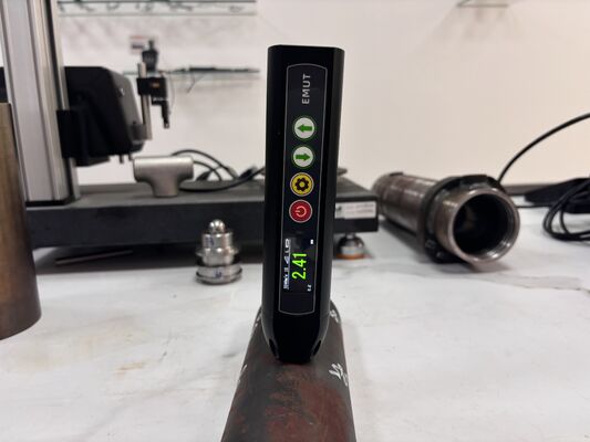 EMAT Air Coupling Electromagnetic Thickness Gauge