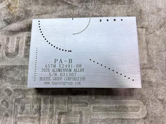 ASTM E2491 フェーズドアレイ タイプB ブロック校正ブロック - 非破壊検査サービス