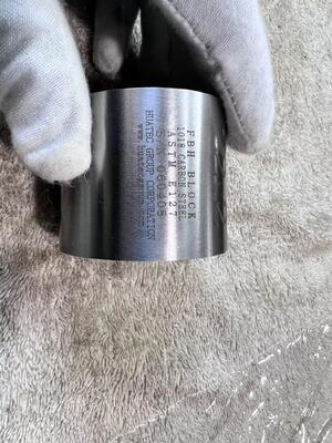 8つの面積幅のフラットボトムホールブロックセット