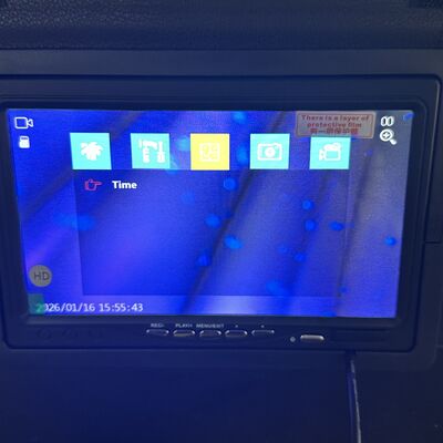 DG-800 熱交換器チューブ内部紫外線内視鏡記録検査