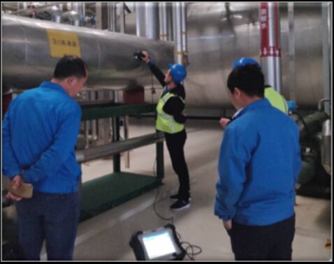 HEF-17B Pulse Eddy Current in-service inspection metal pipe wall thickness outside the cladding layer Detection Instrument