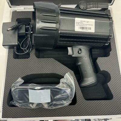 スタンド付きハンディ充電式LED-UVランプ