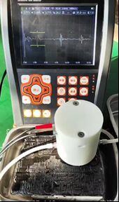 HFD-810 超音波接着試験機 防水層厚さ・接着性試験用