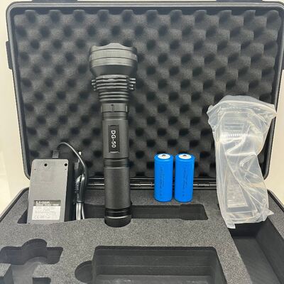 ポケットLED紫外線懐中電灯 超高輝度 長時間稼働