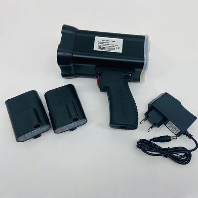 手持ちのLED-UVライト ダブルAC 直流とDC バッテリー操作