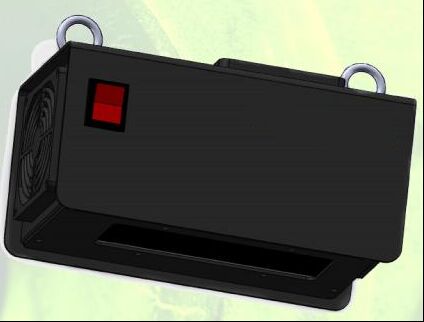 NDT蛍光探傷検査用DG-24Wサスペンション型天井埋め込み型LED UVライト