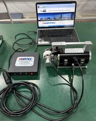 MRT試験 磁気ロープ鋼線ロープ欠陥検出器 HRD-100 摩耗欠陥検出装置