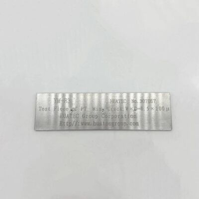 YM-B3 浸透探傷試験基準ブロック 100μm き裂深さ 非破壊検査サンプル