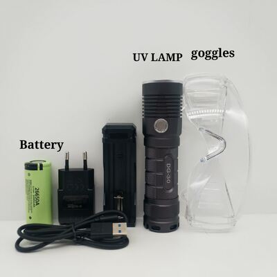 トーチLED UVライト LED紫外線トーチランプ 長時間稼働と安定した品質
