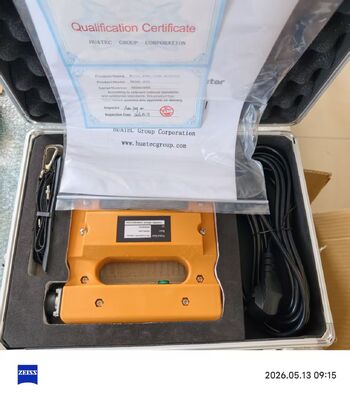 HCDX-220 軽量電磁交流横断欠陥検出器 双電源 鉄構造欠陥検査器