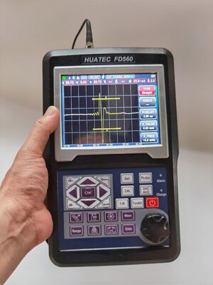 HUATEC FD560 携帯デジタル超音波欠陥検出器 120dB 感度とIP65 保護