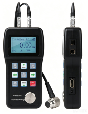 TG-3200L ポータブル デジタル 超音波厚み計 0.75-600mm コーティング 測定 金属パイプ 壁厚み テスト メーター