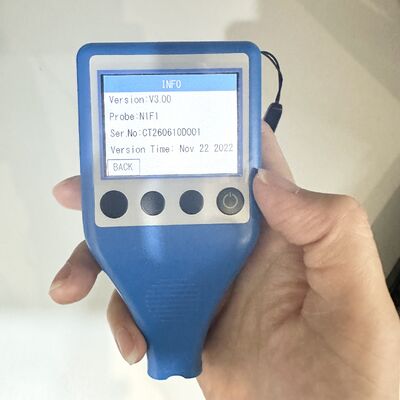TG-1660 高精度波形コーティング厚さ計 オプションカラーLCD 自動車造船 自動車金属コーティング厚さ検出器
