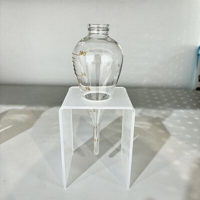 校正済み洋ナシ型遠心フラスコ スタンド付き 磁性粒子懸濁濃度検出器 ASME BPVC 標準 MPI 試験管