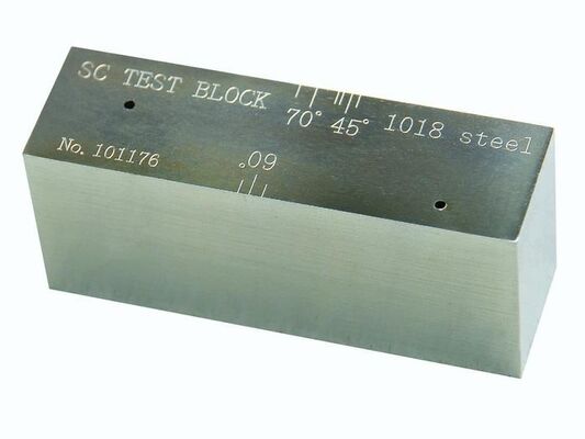 SC UT 感度基準ブロック 0.905"×1.25"×3" NDT 切断波感度校正標本