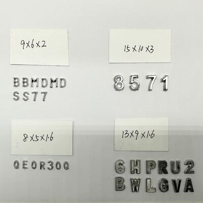 NDT アクセサリー X線マーカー鉛文字数字（100個入り）