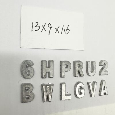 A から Z までのX線リードレター フラットフェイス NDT 産業用X線欠陥検出器アクセサリー
