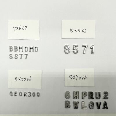 A から Z までのX線リードレター フラットフェイス NDT 産業用X線欠陥検出器アクセサリー