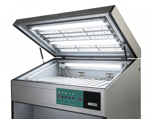 HLCB‑6L カラービューイングキャビネット D65 TL84 F UV U30 6灯式カラーチェッキングライトボックス