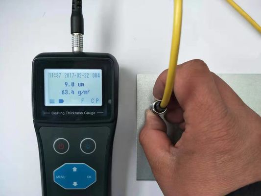 TG-6101 ポータブル F/N プローブ コーティング膜厚計 0-1500um 金属塗膜厚さ試験機 密度・重量測定機能付き